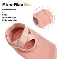 Grippy Cotton Pilates Yoga Socks Non Slip Grip Ballet Exercise Workout Gym Sock