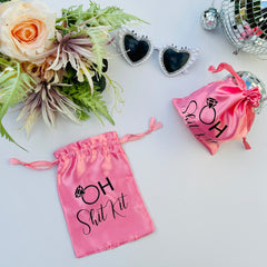 10x Bachelorette Party Bags - I Regret Nothing Hangover Kit Bags - Hangover Recovery Kit