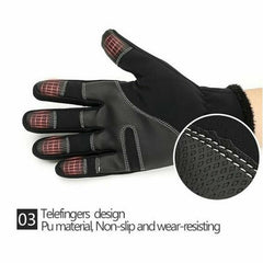 Thermal Winter Gloves Waterproof Touch Screen Thermal Windproof Warm Glove