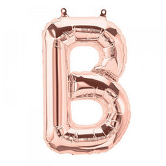 Rose Gold Foil Balloon Letters Numbers 16"/ 41CM Birthday Hens Wedding Decor Baby Shower Mylar Foil Metalic