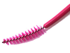 Hot Pink Disposable Mascara Wands