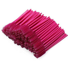 Hot Pink Disposable Mascara Wands
