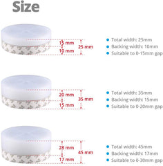 5m Weather Seal Window Silicone Sealing Strip Door Garage Stripping