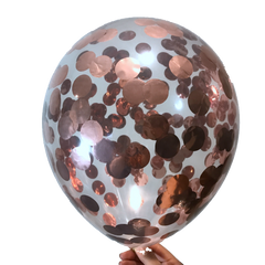 10th Rose Gold Birthday Party Pack 10 Garland Balloons