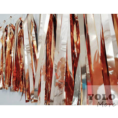 10x Rose Gold Foil Tassel Garland DIY Kit