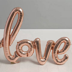 Rose Gold / Red / Pink Love Script Foil Balloon 40" Balloons