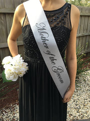 Silver Hens Sash - Hen Sash - Bride To Be Sash - Bridal Shower - Engagement- Hen Party- Bachelorette - Bride- Bridesmaid - Team Bride