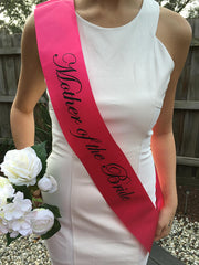 HOT PINK Hens Sash - Hen Sash - Bride To Be Sash - Bridal Shower - Engagement- Hen Party- Bachelorette - Bride- Bridesmaid - Team Bride