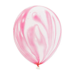 Pink Marble Balloons Set 20 Pack // Gold Confetti Balloons // Pear White Latex Balloons 12" Helium Quality