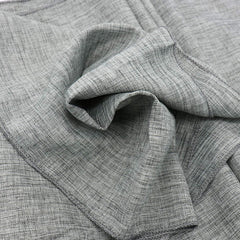 Grey Burlap Table Runner Imitated Linen Wrinkle-Free 30cm x 182cm Scented Rustic Gray Wedding Party Decor