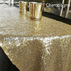 Sequin Table Runners 275cm x 30cm (13in x 108in) Long Table Cloth Party Wedding Event Home Decoration 7 Colours