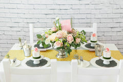 Sequin Table Runners 275cm x 30cm (13in x 108in) Long Table Cloth Party Wedding Event Home Decoration 7 Colours