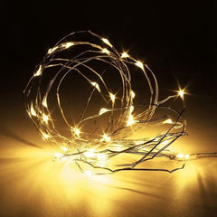 LED String Fairy light Silver Wire warm white Garden/ Home/Christmas/Wedding Party Decoration