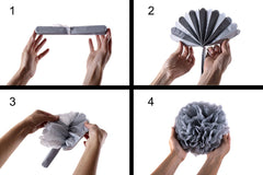 Tissue Paper Pom Poms Wedding Party Baby Living Room Decoration Home Pompoms