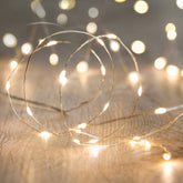 LED String Fairy light Silver Wire warm white Garden/ Home/Christmas/Wedding Party Decoration