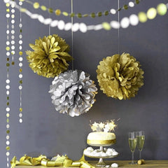 Tissue Paper Pom Poms Wedding Party Baby Living Room Decoration Home Pompoms
