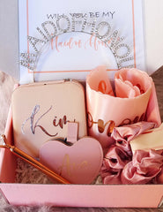 Personalized Bridesmaid Proposal Box,Personalized Keepsake Box, Bridesmaid Gift Box,Proposal Bridal Party Box,Bridesmaid Box with Gifts