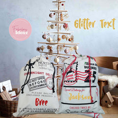 Personalised Christmas Stocking Santa Sacks