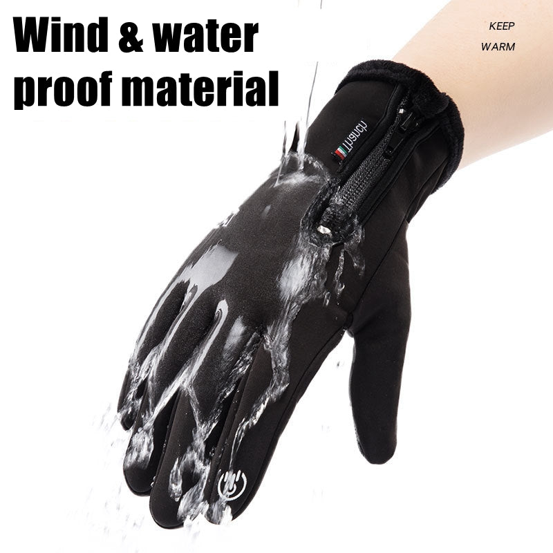 Thermal Winter Gloves Waterproof Touch Screen Thermal Windproof Warm Glove
