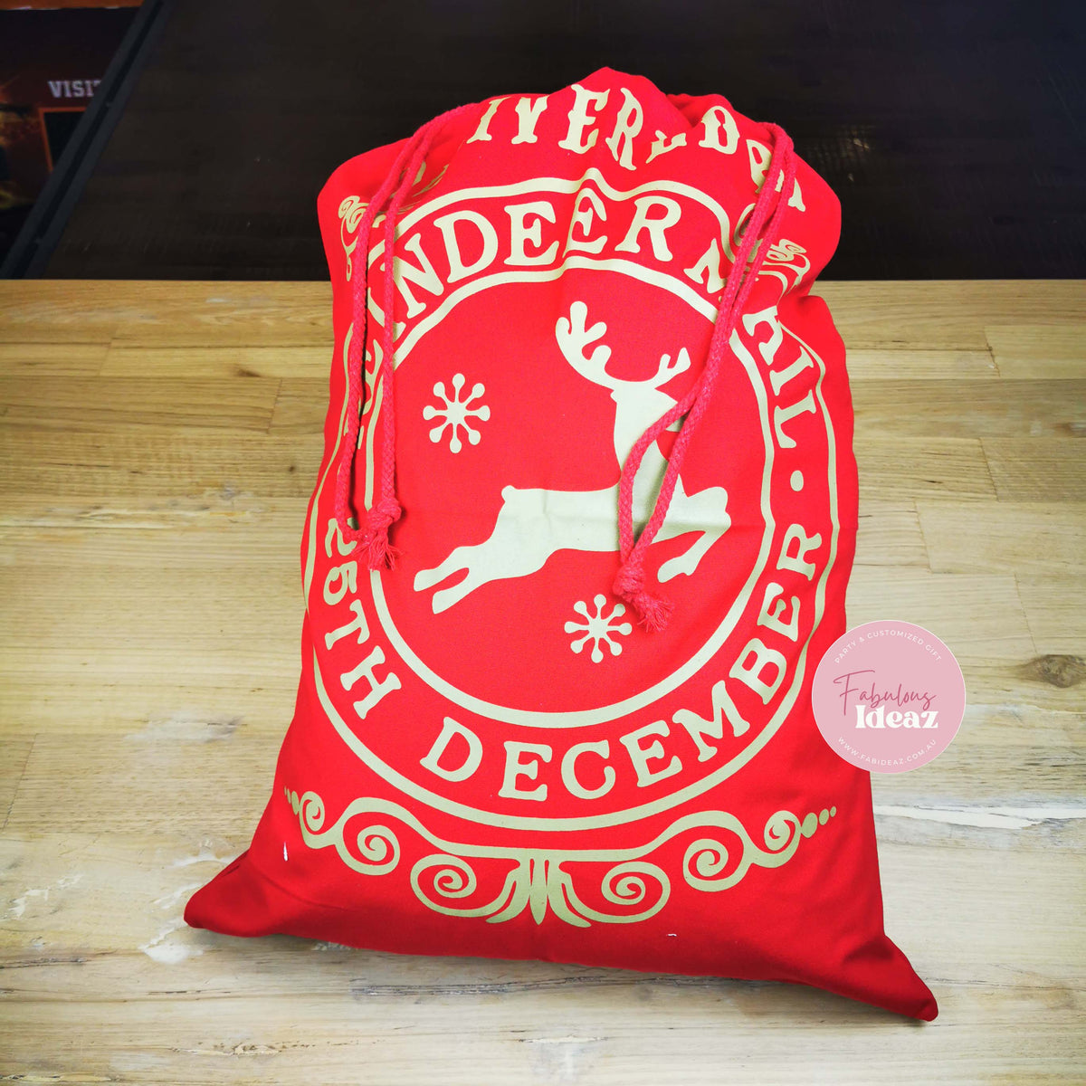 Personalised Christmas Stocking Santa Sacks