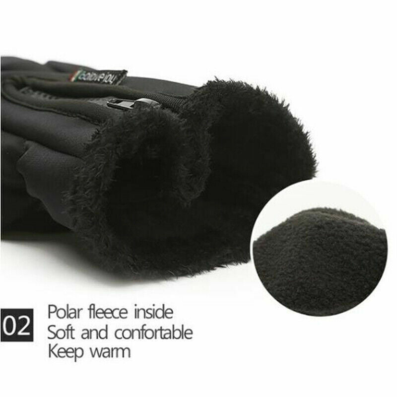 Thermal Winter Gloves Waterproof Touch Screen Thermal Windproof Warm Glove