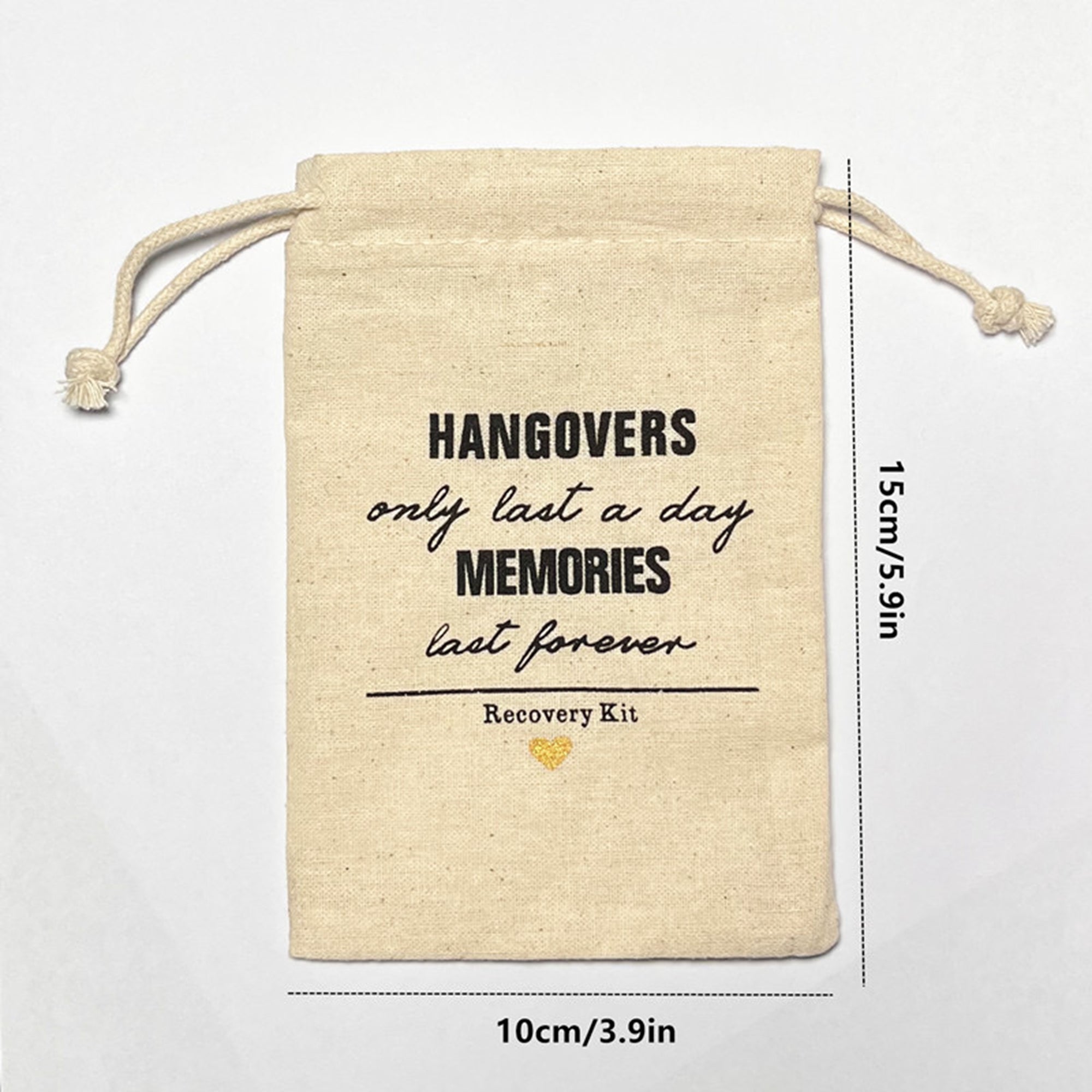Bachelorette Party Bags - I Regret Nothing Hangover Kit Bags - Hangover Recovery Kit - Bachelorette Party Bags - Hen Party Bags
