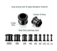 36x Ear Stretching Kit - Rainbow