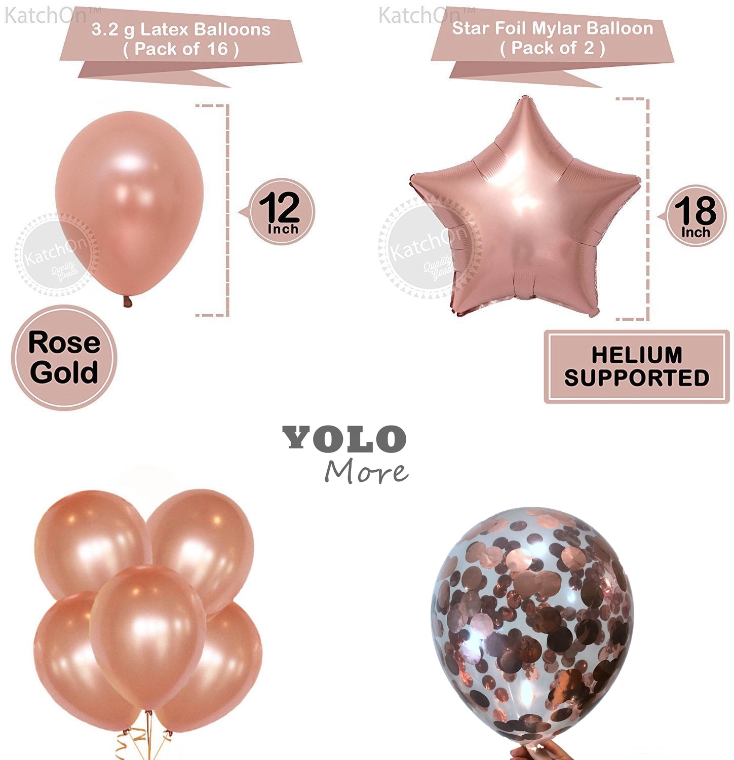 Ultimate 18th Rose Gold EighteenthBirthday Pack 18 Garland Balloons Decorations Eighteen Party Decor Eighteenth Party