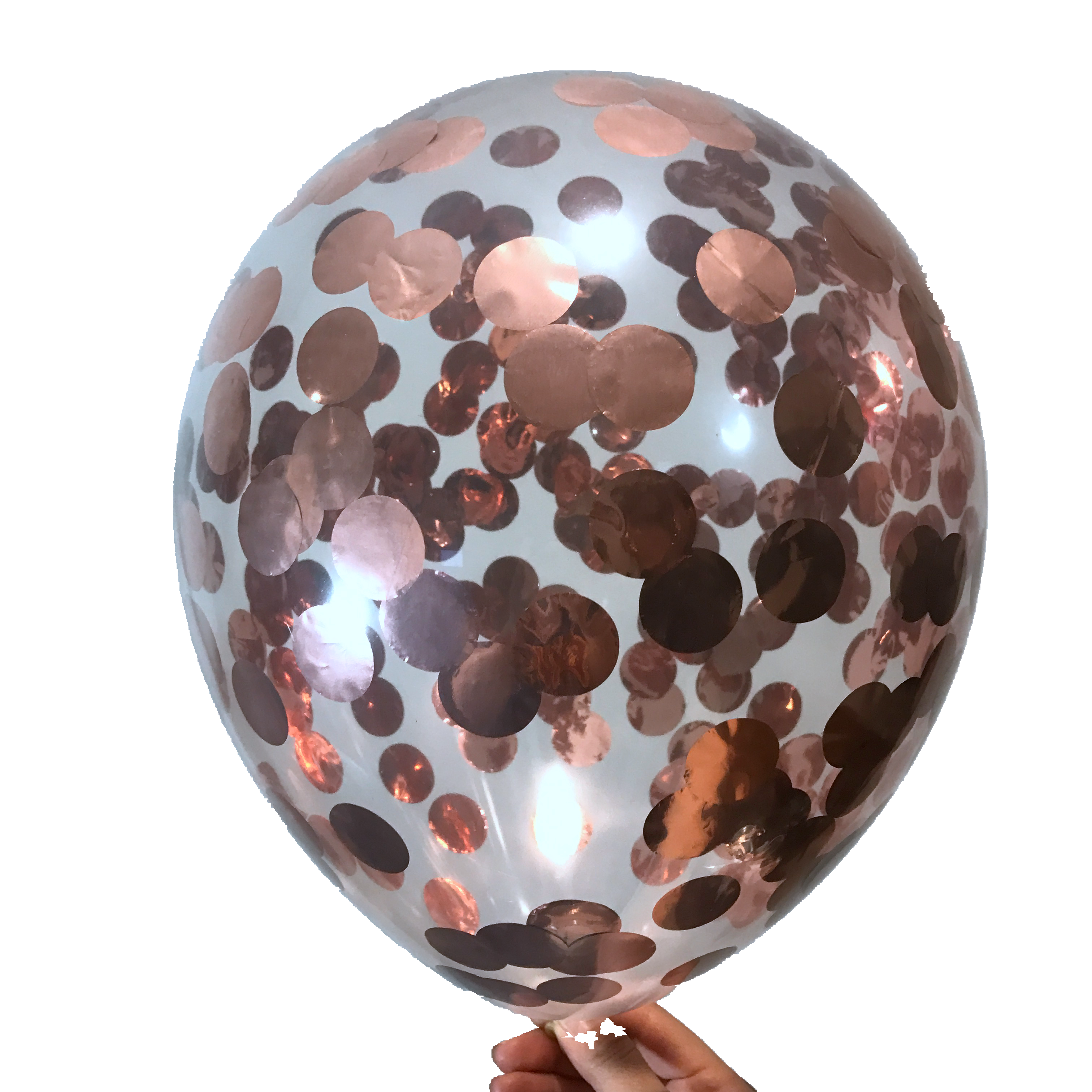 10th Rose Gold Birthday Party Pack 10 Garland Balloons