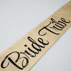 6x Double Layer Bridal Bride Tribe Sashes for Bachelorette Hens Party Bridal Shower