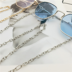 Silver Sunglasses Neck Chain Glasses Sunglasses Chain Cord Lanyard Holder Strap