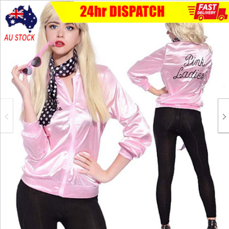 Grease Pink Ladies Jacket Costume