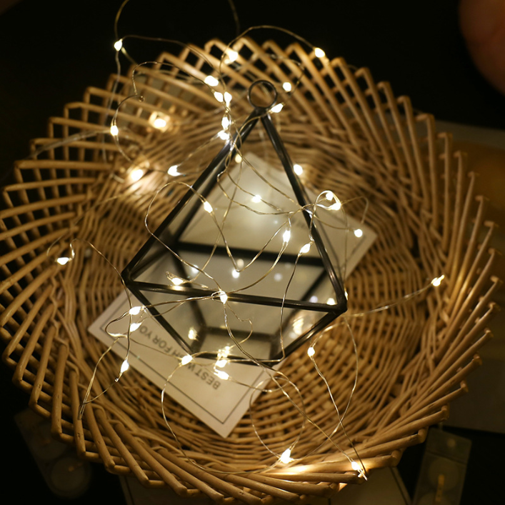 LED String Battery Powered Copper Wire Fairy Lights