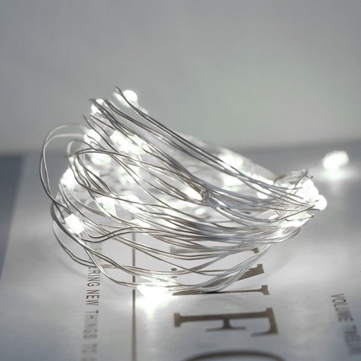 LED String Battery Powered Copper Wire Fairy Lights