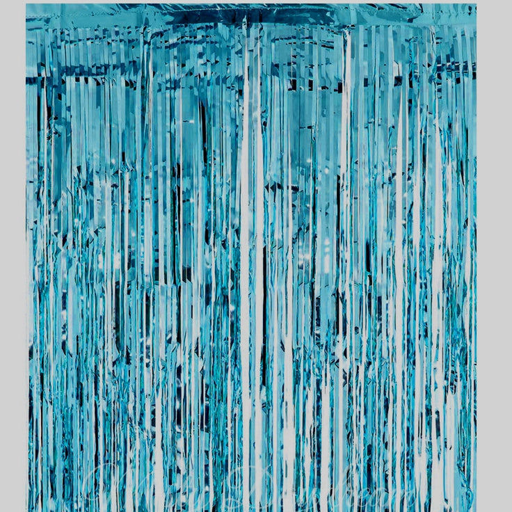1m Metallic Tinsel Curtain