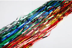 2 meter Long Drop Rainbow Tinsel Curtain Party Fringe Back Drop Party Decor Decoration Sparkling Fabric Tassel Party Fringe Backdrop