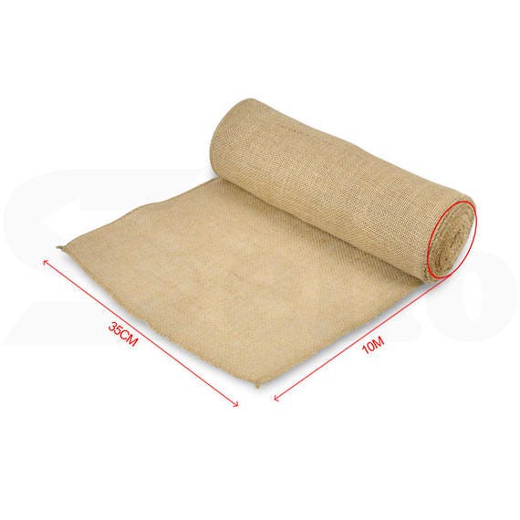 Hessian Burlap Table Runner Decoration Wedding Event Table Decor Natural Hessian Lace Edge Centre Piece Decor