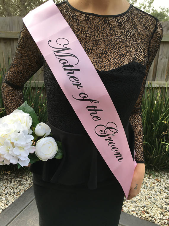 BABY PINK Hens Sash - Hen Sash - Bride To Be Sash - Bridal Shower - Engagement- Hen Party- Bachelorette - Bride- Bridesmaid - Team Bride