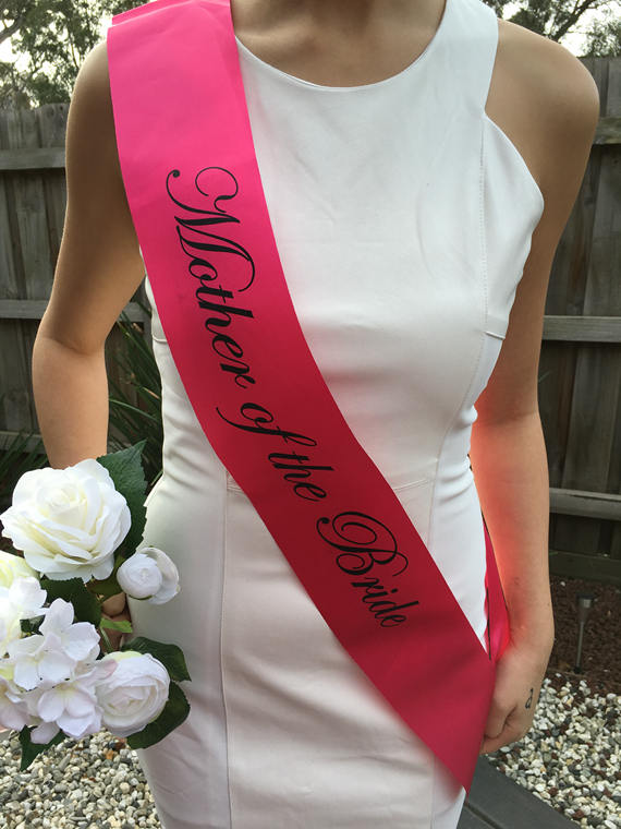 HOT PINK Hen's Party Sash