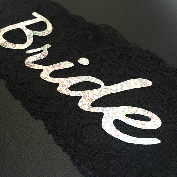 LACE Bride to Be Sash