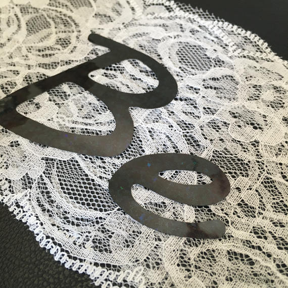LACE Bride to Be Sash
