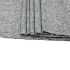 Grey Burlap Table Runner Imitated Linen Wrinkle-Free 30cm x 182cm Scented Rustic Gray Wedding Party Decor