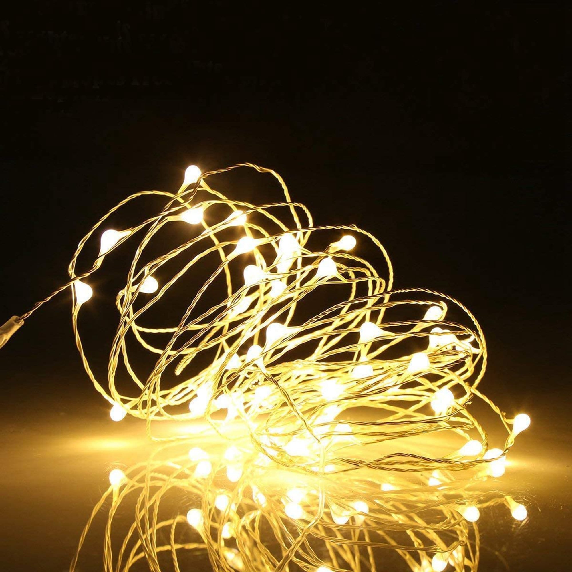 LED String Fairy  light Silver Wire warm white Garden/ Home/Christmas/Wedding Party Decoration