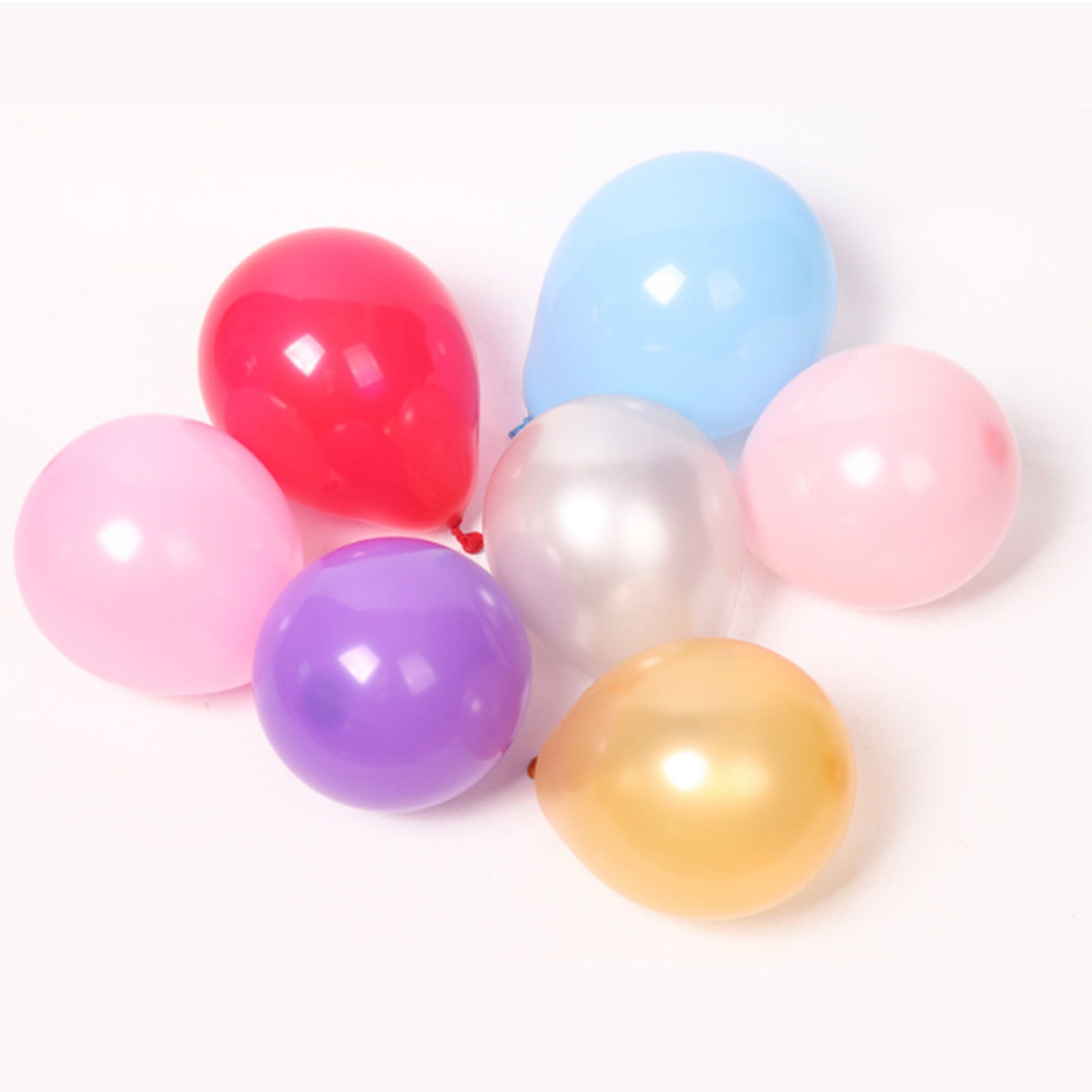 BABY Balloons Clear Box Cube Gift Boxes Birthday Baby Shower Party 4pcs Set