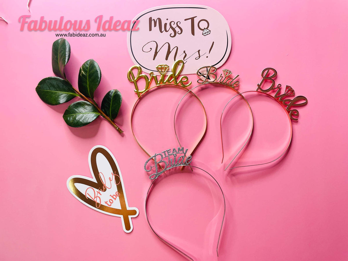Bride To Be Hens Party Sash Tiara Hens Night Bridal Shower Accessories Bachelorette Veil Bachelorette Party Bridal Shower Tiara Hair Dec