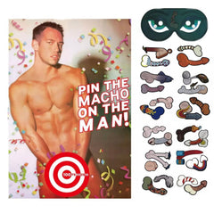 Pin The Junk on the Stud, Bachelorette Party Game, Bridal Shower, Birthday Party Game, Bachelorette Party Game, Wedding Game, Hen Party Game
