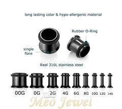 36x Ear Stretching Kit - Silver